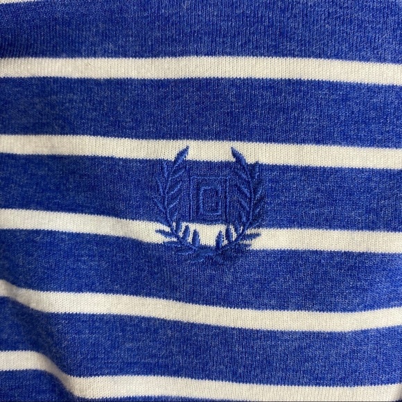 Chaps Natural Stretch Men’s Large Striped Polo - Picture 3 of 5